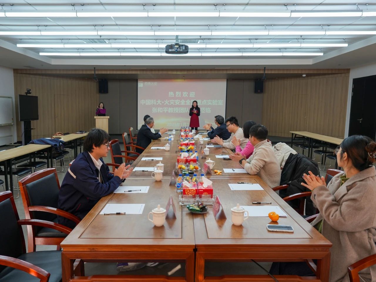 中國科大火災安全全國重點實驗室與同泰火安技術(shù)交流會成功舉行